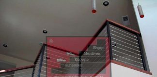 Çelik Halatlı Küpeşte