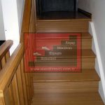 Doğal Papel Kaplamalı Merdivenler