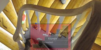 Led Aydınlatmalı Ahşap Merdivenler